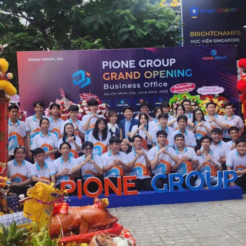 TỔ CHỨC KHAI TRƯƠNG PIONE GROUP 