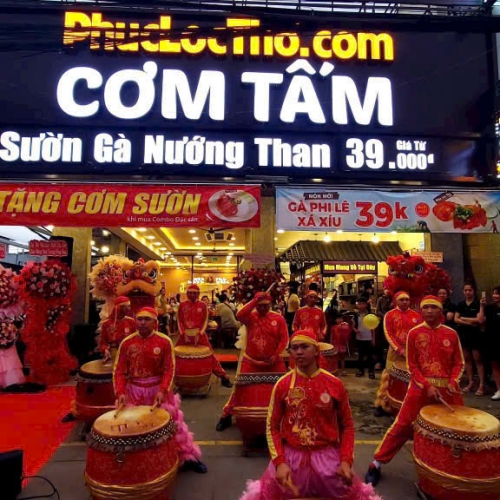 KHAI TRƯƠNG CƠM TẤM PHÚC LỘC THỌ CHI NHÁNH BIÊN HÒA - ĐỒNG NAI 
